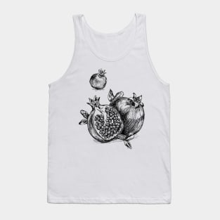 Pomegranate image Tank Top